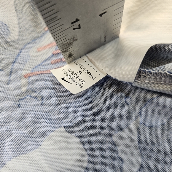 Lot Of 3 Nike T-Shirt Mens XL Fitted Blue Camo Dri-Fit Short Sleeve Performance - Picture 11 of 11